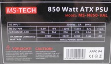 MS-Tech MS-N850-VAL 850W ATX