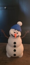 ❄️ XXL Schneemann – 46 cm groß | Stecksystem