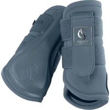 Eskadron Steel Blue S Gamaschen Softshell Classic Sports FS25 Beinschutz