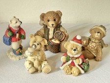 5er Set Tier Figuren Deko Bären Bunt