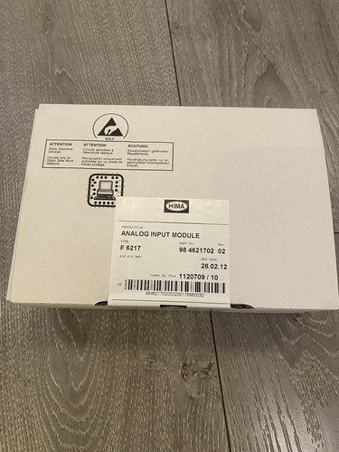 Hima analog input module - analog,
