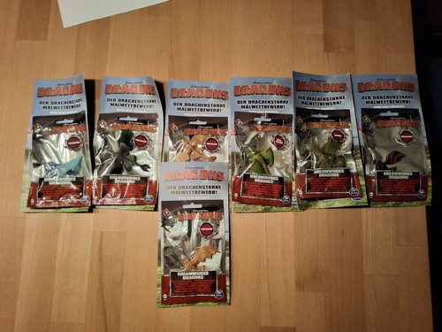 Dragons battle figures - figures, 7