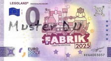 €0 Euro Souvenir Note
