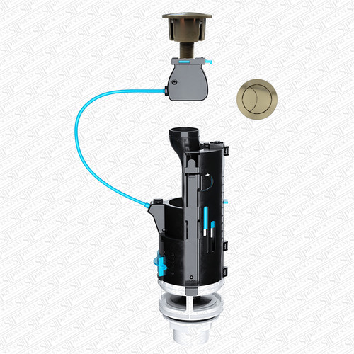 Dual spül syphon ventil - spül, wc