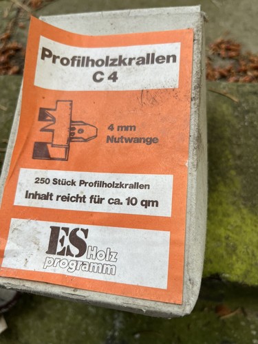 Profilholzkrallen mm 250 - profilholzkrallen,