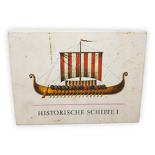Sammelbilder Postkarten 12 Stück Historische Schiffe I Planet Verlag Berlin DDR
