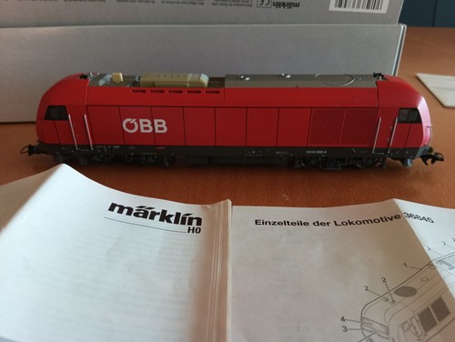 Märklin diesellok 216 - h0, br