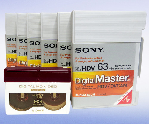 Sony dvm63 hdv minidv - dvm63,