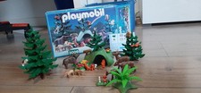 PLAYMOBIL 3006 Waldtiere Wildschwein Fuchs Reh Bäume Eule Vogel in OVP Box Tiere