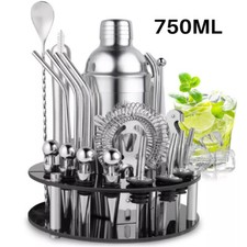 30 tlg Edelstahl Cocktail