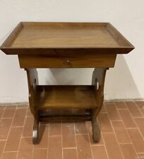 Kleiner Tisch IN Holz Aus Kirschholz Mit Abgalgefach Herz Old-Time. Jh