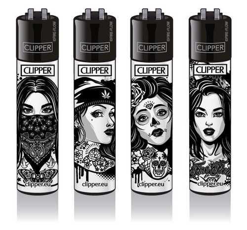 Clipper feuerzeuge 4er set - clipper,