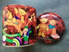 Blechtruhe Motiv Bären.Nürnberger Lebkuchen. 1998/99.Schuhmann, Top Zustand 