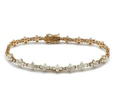 Brillant-Armband weiße