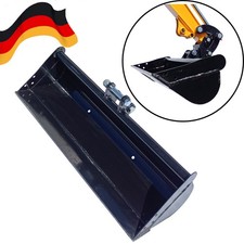 Micro Bagger Löffel 1000mm 100cm Tieflöffel 25 mm Bolzen Schaufel Baggerschaufel