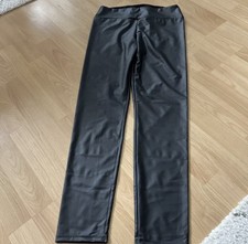 Damen Calzedonia Leggings inLederoptik Gr M