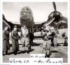 E166 Foto Wehrmacht Archiv Repro Luftwaffe Flugzeug Wekusta Ju88 Feindflug Pilot