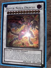 Yugioh ROTER NOVA-DRACHE , stbl-de042 Ultimate Rare deutsch Excellent 1. Auflage