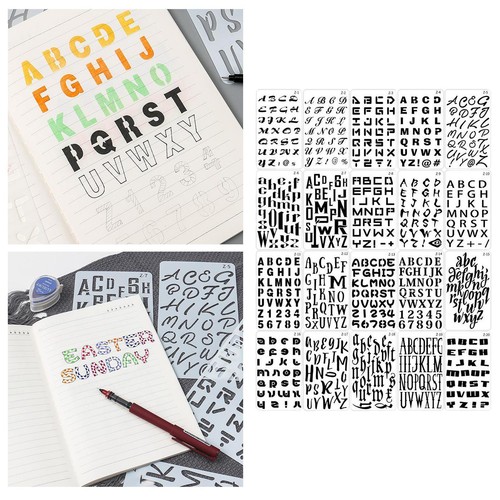 20pcs alphabet buchstaben