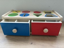 Montessori Sortierspiel Holz Ab 12 Monate. Motorik, Gedächtnisspiel.