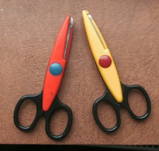 2 MOTIVSCHEREN (Konturenscheren, Zackenscheren, Bastelscheren)