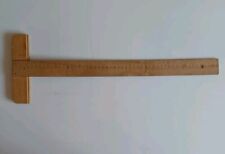 1920/30 Reißschiene Holz Lineal Architekt Zeichnen Beruf Technik Antik