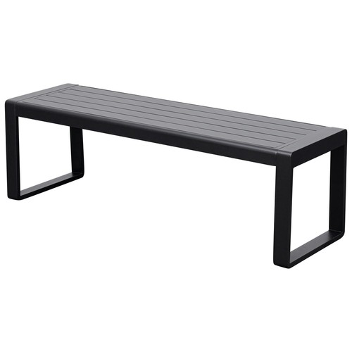 Hockerbank sitzer aluminium - hockerbank,