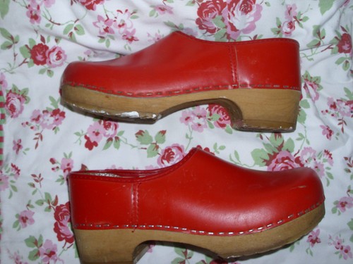 Dänische clogs 38 rot - clogs,