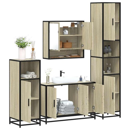 Vidaxl tlg badmöbel set - vidaxl, badmöbel-set