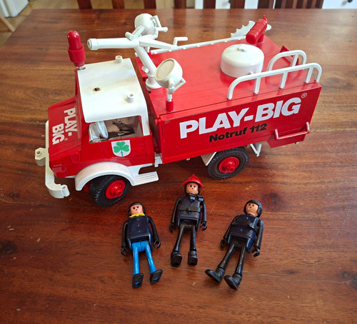 Vintage play big - vintage, feuerwehr-lkw