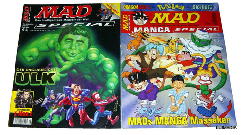 Comic satire magazin mad - 2x,