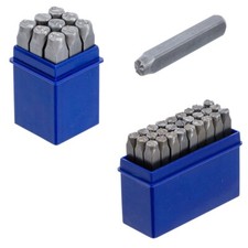 BGS Schlagzahlen Schlagbuchstaben Prägestempel Punziereisen Stempel 2-12mm Stern