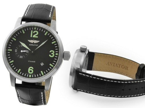 Handaufzug fliegeruhr poljot - handaufzug,