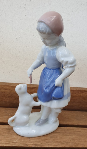 Figur porzellan mädchen - mädchen, m