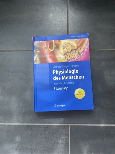 Physiologie des menschen mit - des,