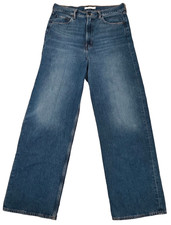 Damen Levis Premium Stretch Jeans High Loose in Blau Gr. W 31 / L 33