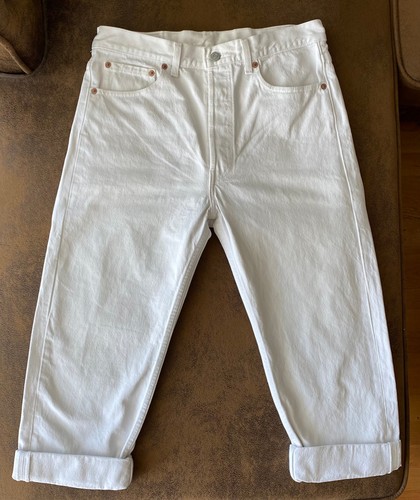 Levis 501 herrenjeans weiß - levis,