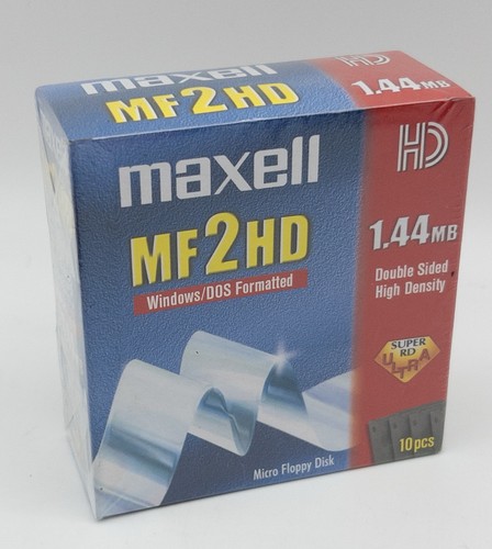 10er maxell mf2hd - maxell,