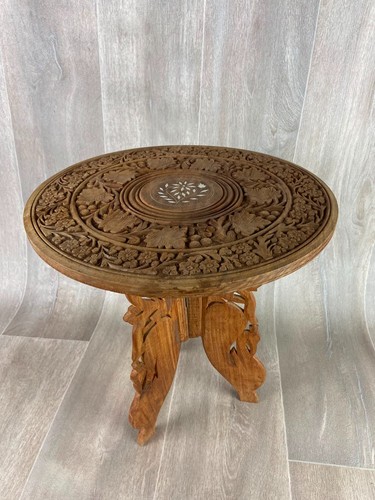 Indischer beistelltisch holz - indischer,