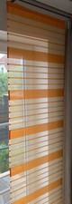 SCHIEBEVORHANG ORANGE GOLD STREIFEN SCHIEBE GARDINE VORHANG 240 X 59 CM MODERN