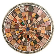 24 " Marmor Rund Table Top