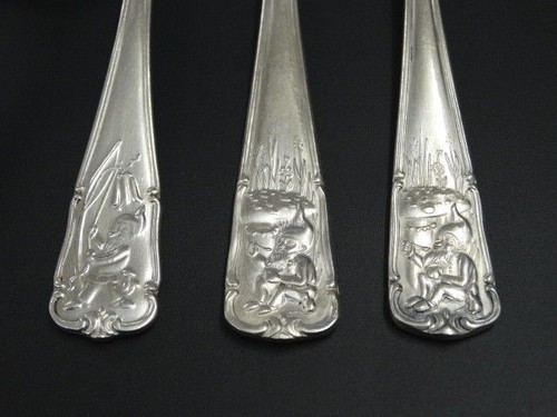 Silber kinderbesteck - silber,