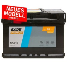 Autobatterie 61AH 12V 600A/EN