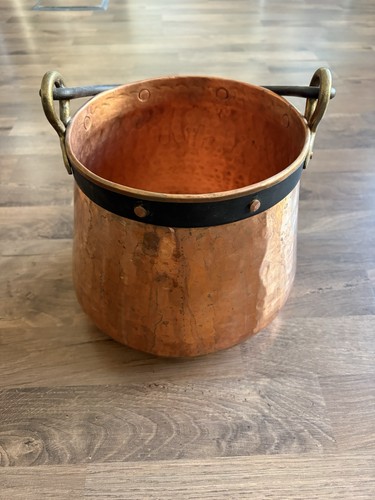 Kupferkessel antik mit - antik,