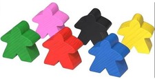 Carcassonne meeples 8 - carcassonne,