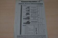 201178) Neuero - Spreugebläse Preisliste - Prospekt 1937