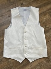 BRINKLEYS Weste +WILHOPlastro + Einstecktuch Hochzeit Herren Gr. 98