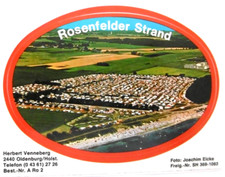 Souvenir aufkleber rosenfelder - souvenir-aufkleber,