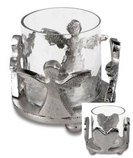 Deko Windlicht Engel oder Herz