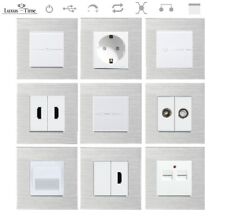 Lichtschalter Alurahmen Touch